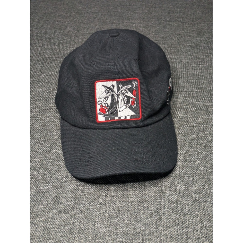 Vtg Spy Vs Spy Mad Magazine Mad TV Strap Back Dad Hat Cap Retro Entertainment OS